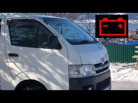 Toyota Hiace. Ремонт генератора. 1KD-FTV