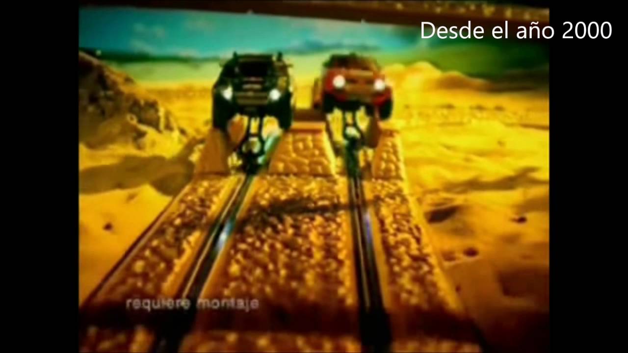 Anuncios de Scalextric en Televisión