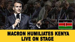 Celebrity MACRON HUMILIATES KENYANS AT SUMMIT : GO OUTSIDE IF YOU WANT TO TALK! Net Worth