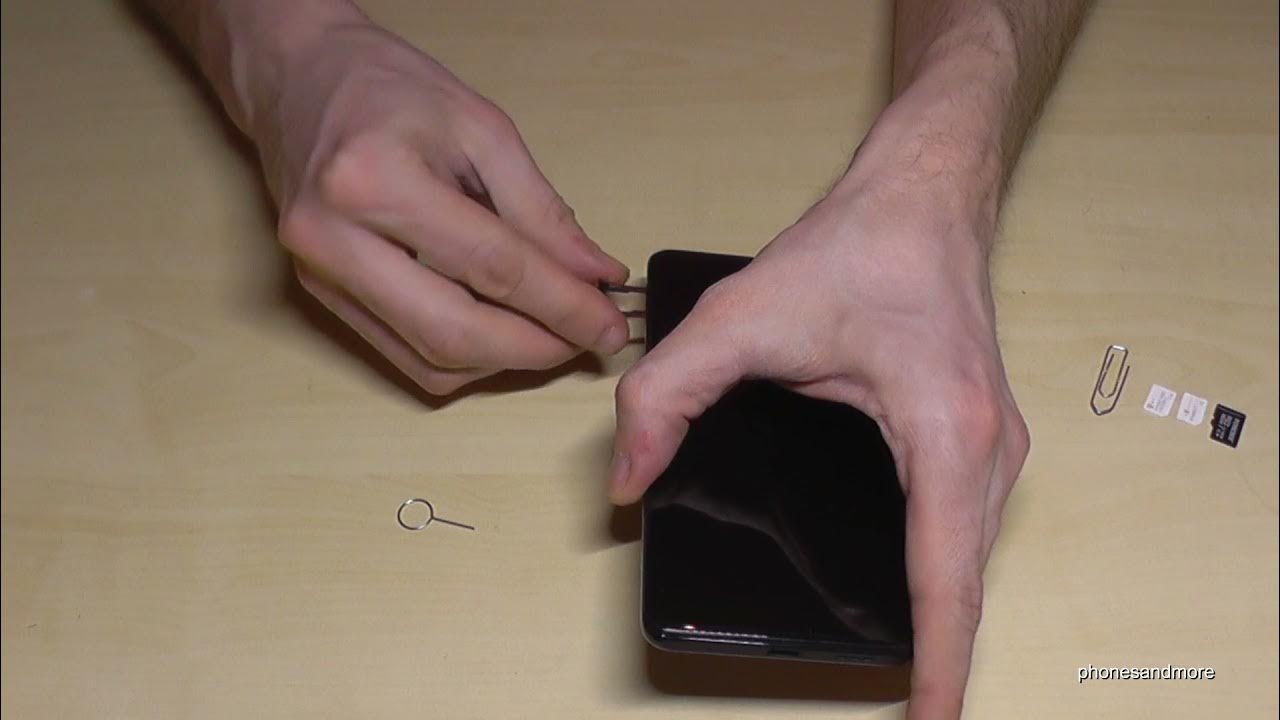 Redmi Note 10 Pro Wie und wo setzt man die SIMKarte ein? YouTube