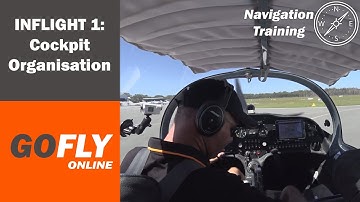 RPL/PPL/CPL Navigation Training lesson 1: Cockpit Organisation And Departing (Inflight)