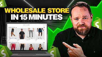 Launch your Shopify wholesale store in 15 minutes