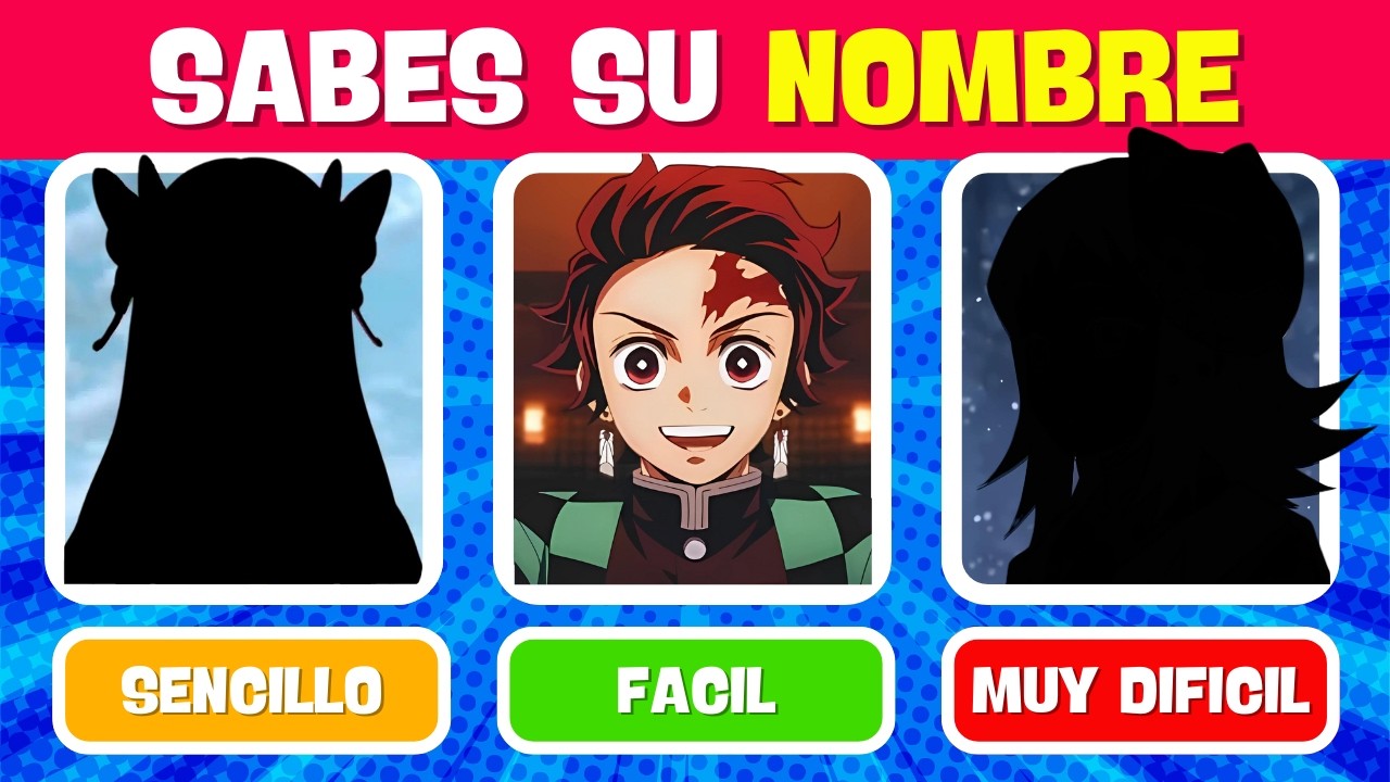 Adivina más de 60 personajes de Demon Slayer 👺⚔️ (Super Facil - Imposible)🔥Kimetsu no Yaiba 4 Quiz 🤍