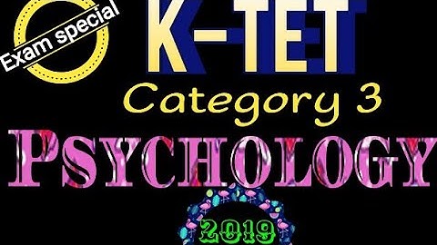 Ktet November 2019... Category lll solved questions