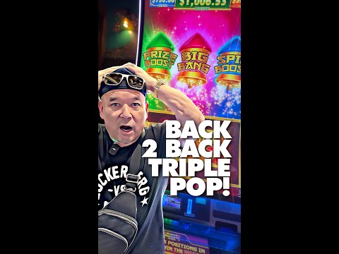 BACK TO BACK MAX BET TRIPLE POPS ON RISING ROCKETS! #shortsfeed #shorts #short #fypviral #fyp