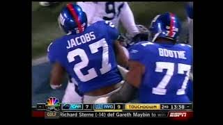 2008   Panthers  at  Giants   Week 16