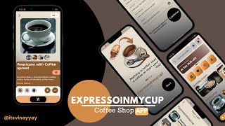 Coffee UI ☕ (ExpressoinmyCup) | Application in FLUTTER