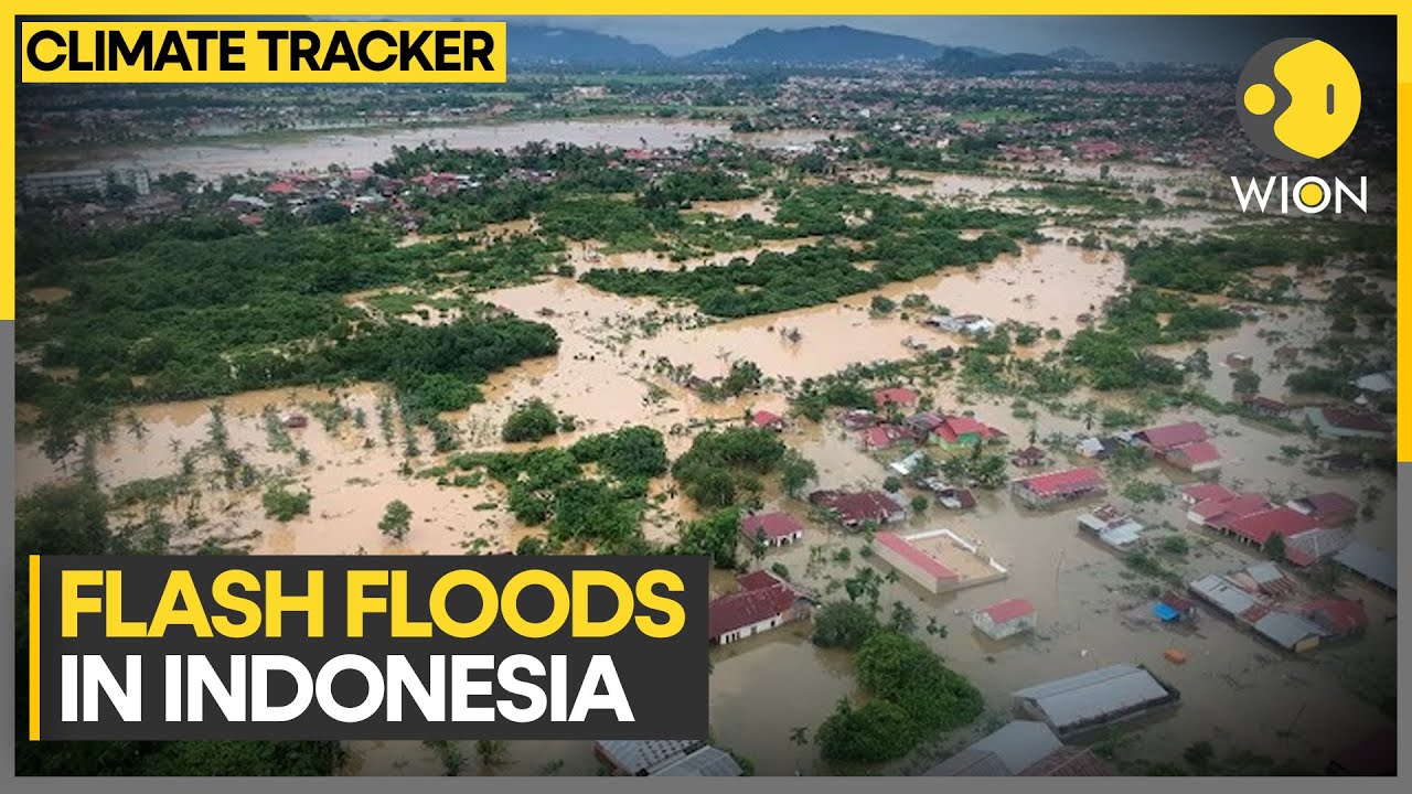 Indonesia: Flash floods wreak havoc in Sumatra, at least 26 dead | WION ...