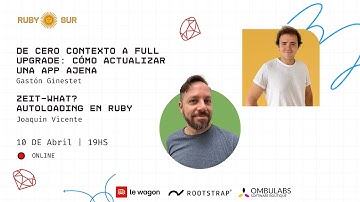 Ruby Meetup - Abril 2025 - Es hora de actualizar