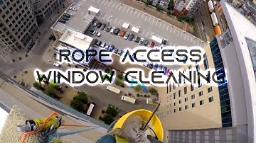 Rope Access Window Cleaning