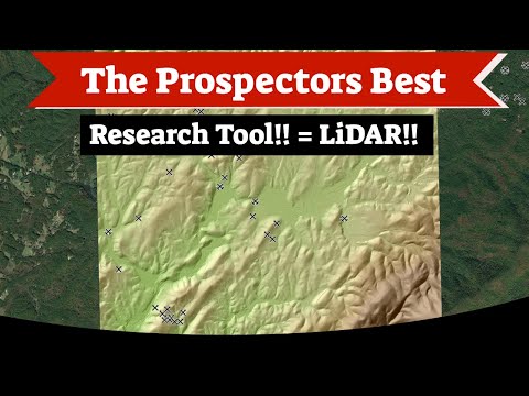 Make Your Own Lidar Maps For Gold Prospecting, Treasure Hunting And More!!