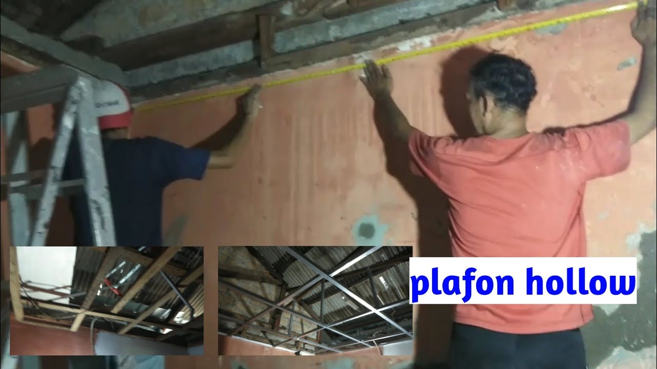 Cara mengganti rangka  plafon  kayu  menjadi rangka  plafon  