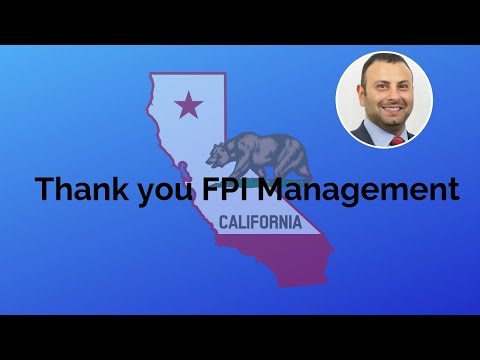 Thank You FPI Management!