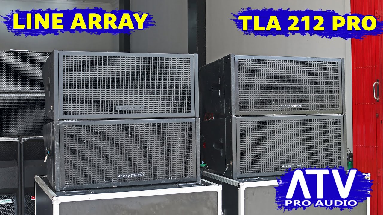 New produk Line Array ATV TLA 212 Pro SUPER BALAP SUPER CLARITY - YouTube
