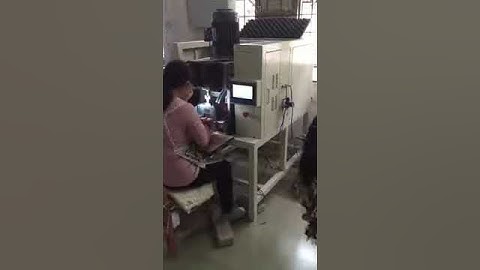 semi automatic power plug metal pin crimping machine