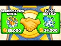 This ninja combination should be illegal bloons td battles 2