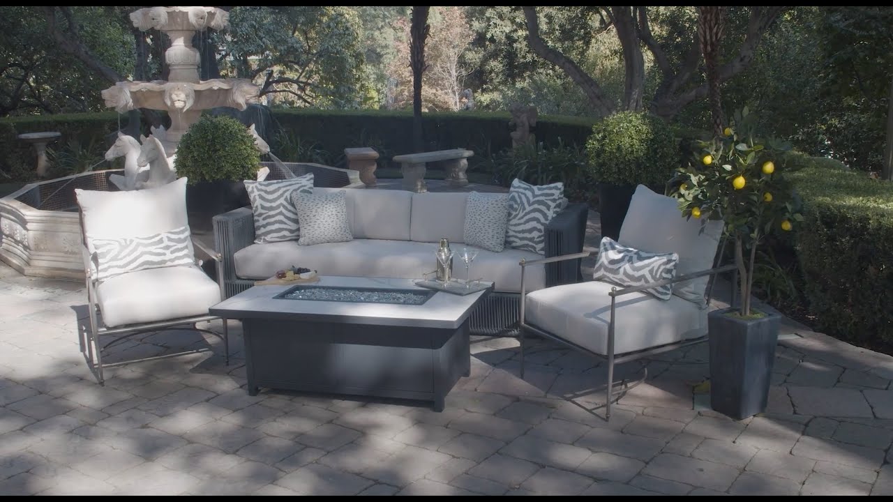 Mix & Match: Outdoor Furniture Brands & Accessories at Outdoor Elegance Patio Design with Monique
