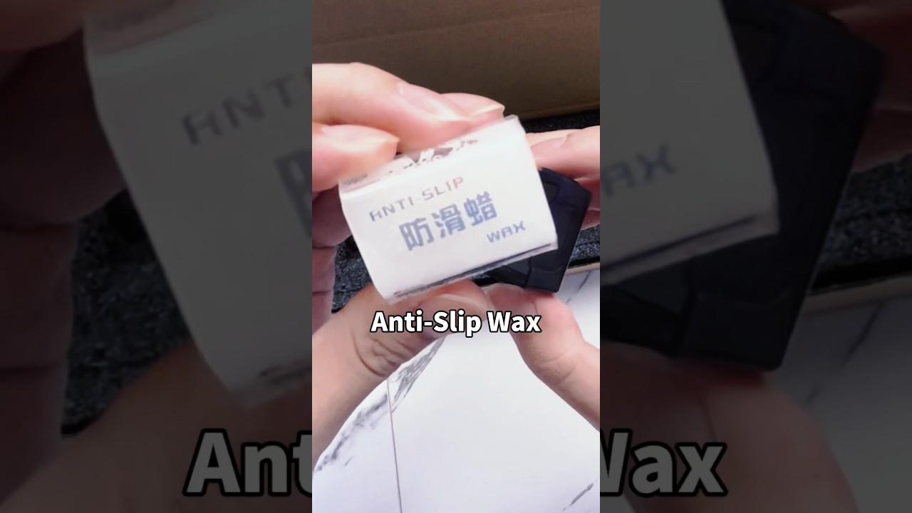 Anti-Slip Wax! The secret weapon for power trick 