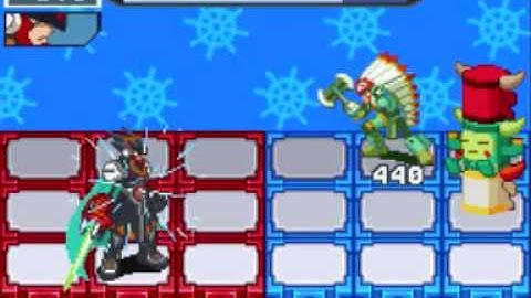 MegaMan Battle Network 5 Team Colonel - Tomahawkman
