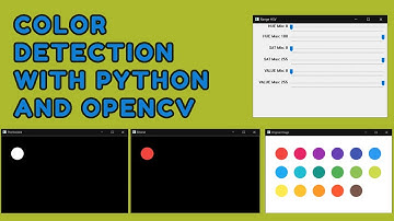 Color Detection With HSV Model | Python + OpenCV