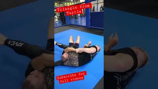 Triangle from Turtle - No Gi BJJ