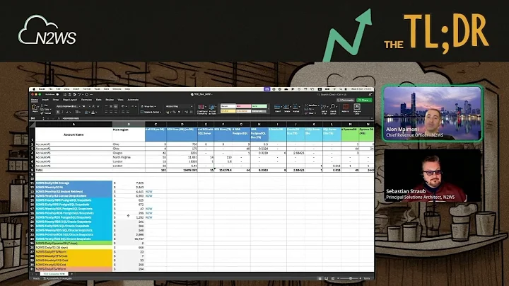 How to use N2W TCO Calculator (Excel spreadsheet)