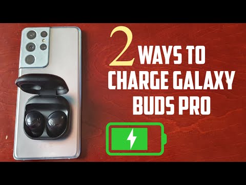 2 Best Ways To Charge Samsung Galaxy Buds Pro & How To Check Battery Charging Percentage Level