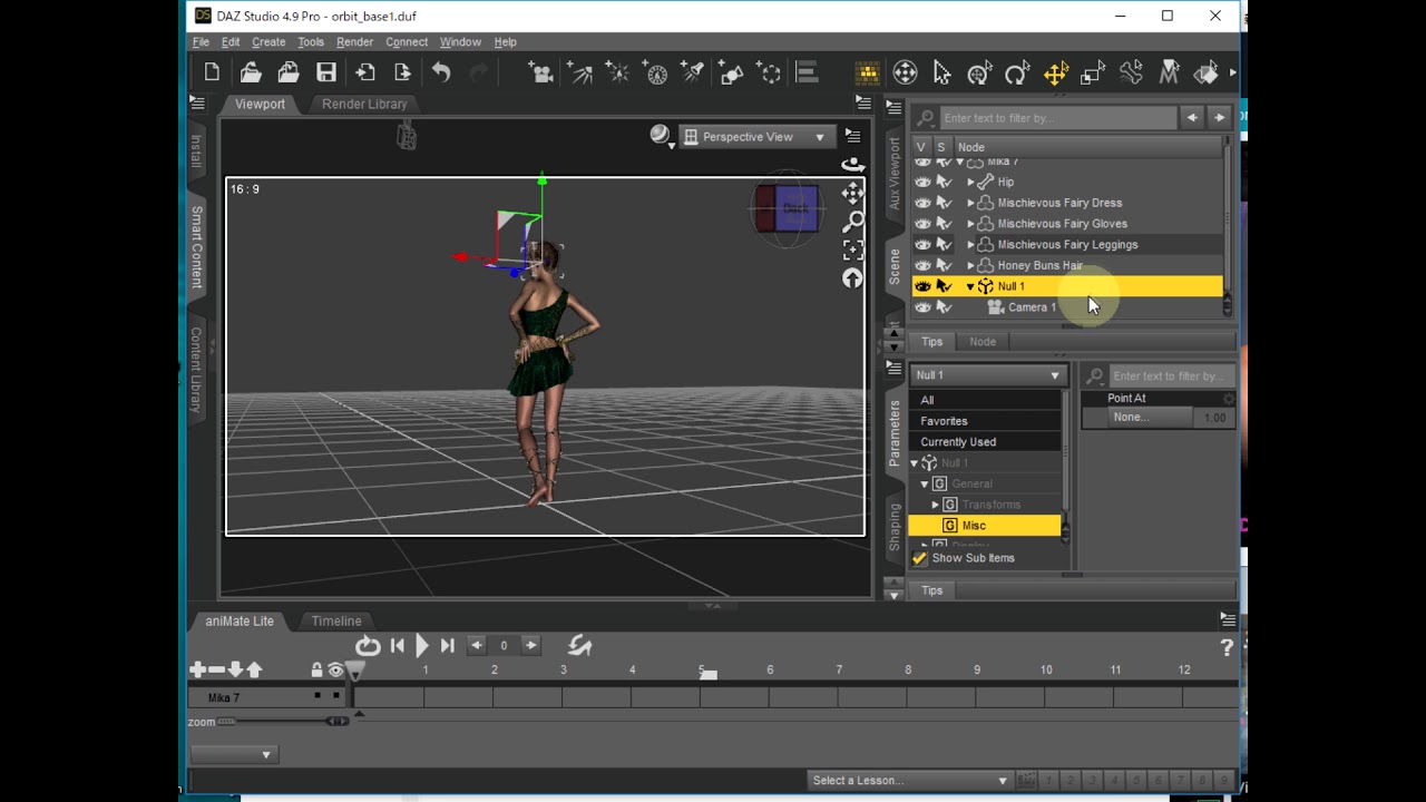 Daz Studio 4 9 でカメラを周回させる Youtube