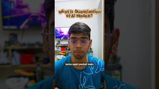 What is Quantization in AI? How you Run Models on Your Laptop| #ai #maths #shorts #yt #quantization