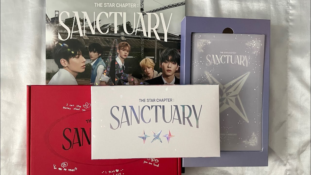 ASMR - TXT: The Star Chapter: Sanctuary (Whisper, Tapping, Trancing, Paper Sounds) Kpop Unboxing