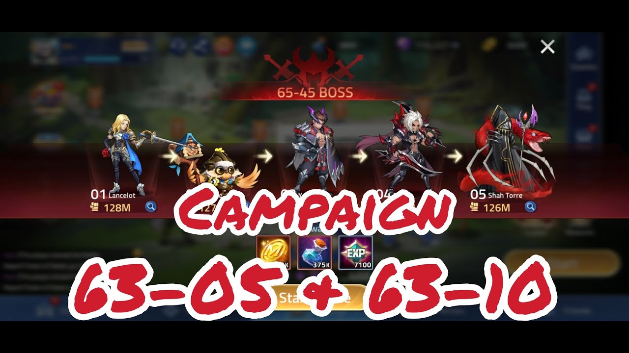 Campaign 63-05 & 63-10 MLA Mobile Legends: Adventure Indonesia