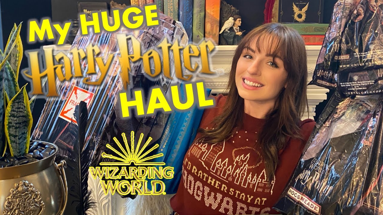 BIG UNIVERSAL HARRY POTTER HAUL ⚡📦