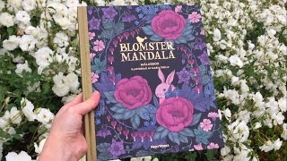 Flip Through: Blomstermandala (Twilight Garden) Coloring Book by Maria Trolle