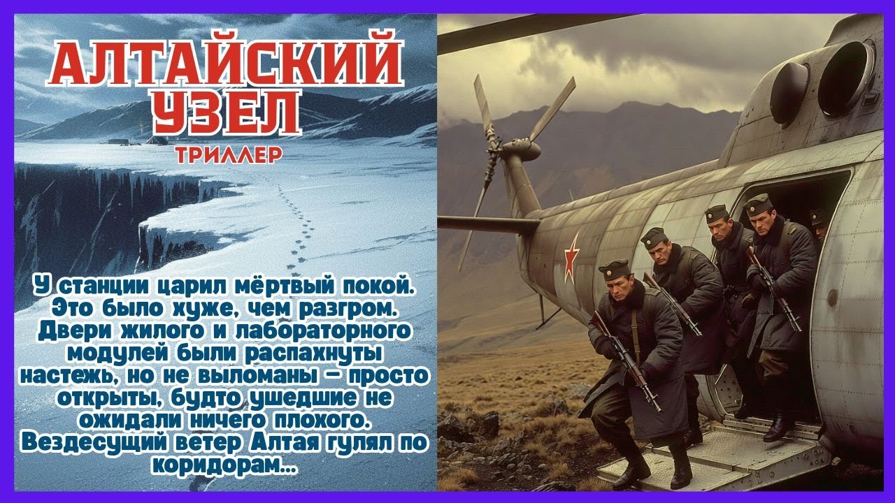 Алтайский узел. Они искали пропавшую экспедицию, а нашли нечто нечеловеческое... Триллер