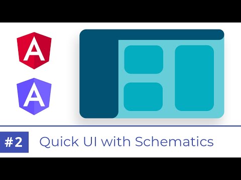 Quick UI using Angular Material Schematics [#2] | Front end development | Web Application