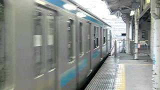 JR東日本 209系 ウラ52編成 東京駅発車