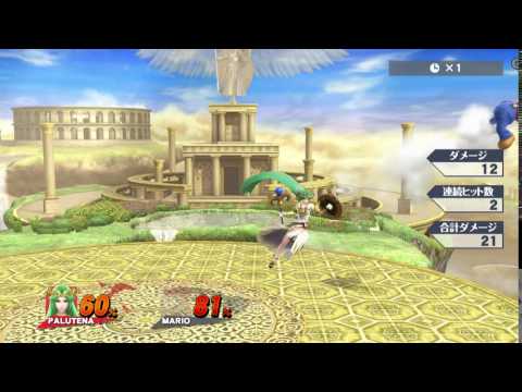 【スマブラ3DS/WiiU】パルテナ空前空後