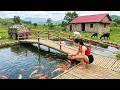 TIMELAPSE -- Talented Young Woman Spends 288 Days Builds an Amazing Stone House with Her Bare Hands