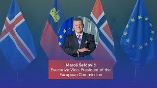 Eea Council 2024 - Maroš Šefčovič - Vice-President European Commission