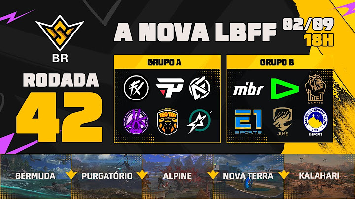 A NOVA LBFF🚨FFWS BR 🏆RODADA 42 - GRUPOS A e B | LBFF 🚨 #FREEFIRE