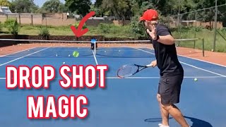 Drop shot MAGIC | HOW TO HIT THE TENNIS DROP SHOT PERFECTLY