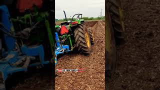 John Deere 5405 4wd Lemken 2mb Plough shorts