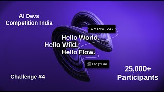 Langflow AI Devs Competition - Final Challenge - DecodeBite #IADevsIndia ⁠#Langflow #AIChallenge