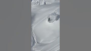 Turcotte sending it! #deep #powder #bluesky #snowmobile #winter #sledding #sled