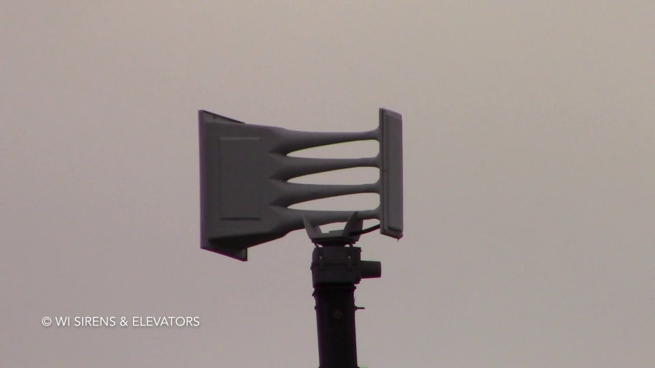 Whelen WPS 4004 Siren Test & Ambience, Mount Prospect, IL - 12/3/19