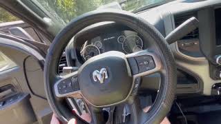 GIANT PANDA Car Steering Wheel Cover for Dodge Ram, good quality cover