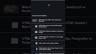 Web Geliştirme: HTML5, CSS, JavaScript ve Bootstrap UDEMY KURS