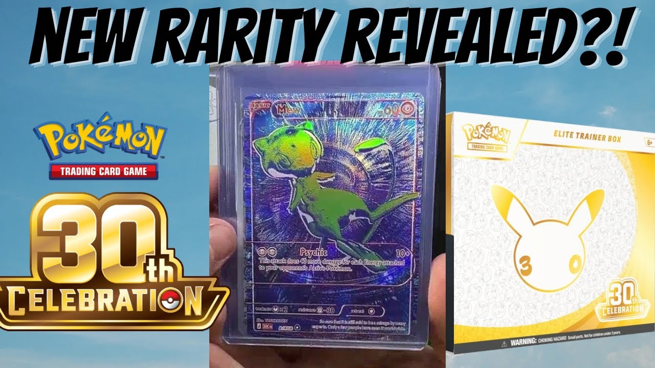 Pokémon's 30th Anniversary Set Has A New Rarity?!? - YouTube