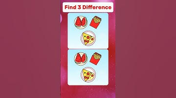 IQ Over 100? Prove It with This Puzzle!🥸🔥#findthedifferences #quiz #iqtest