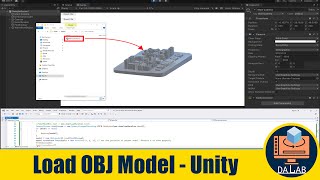 How to Load OBJ Model at Runtime in Unity